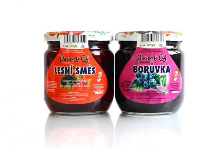 Pečený čaj v 430ml flaškách. Rodinné balenie.