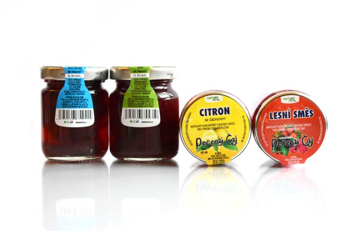Pečený čaj v 60ml flaštičkách. Jednoporciové balenie.